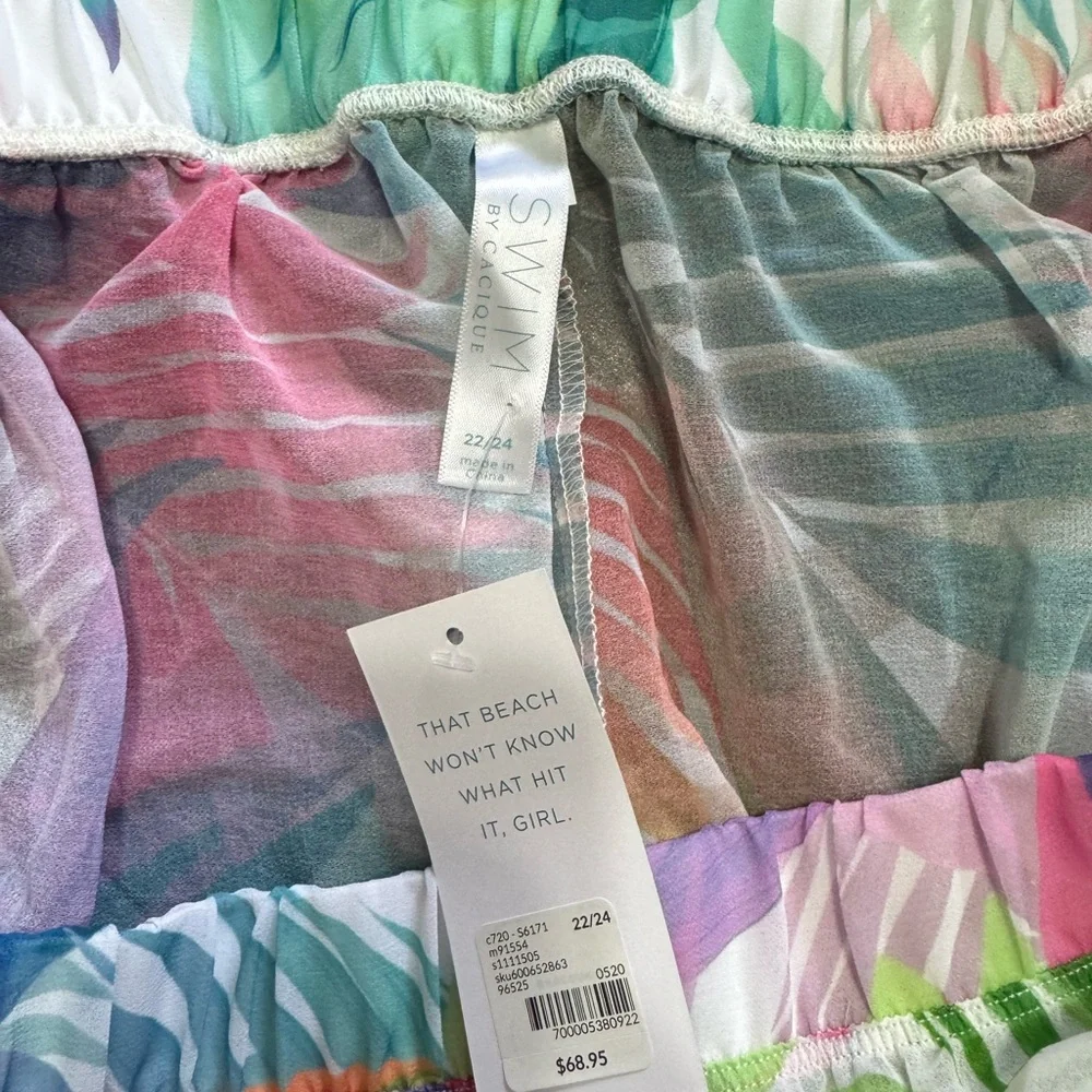 Lane Bryant Swim Coverup Skirt, Size 22/24, NWT‎ - Picture 3 of 4